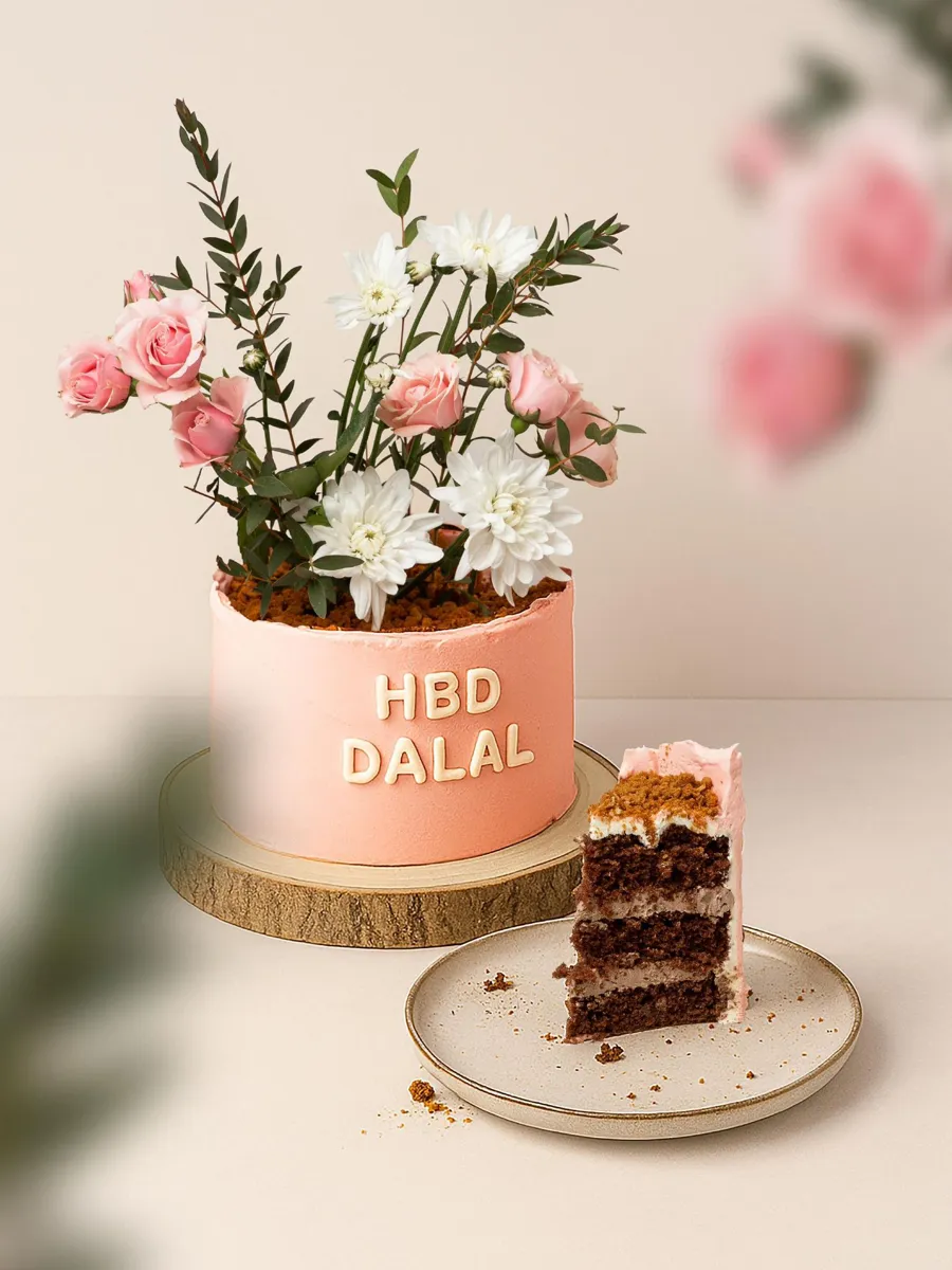 Flower Pot Cake