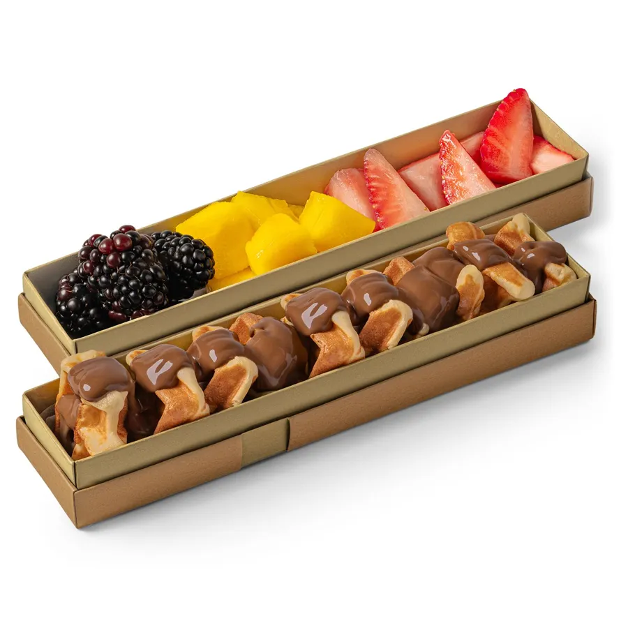 Mini Waffle with Toppings