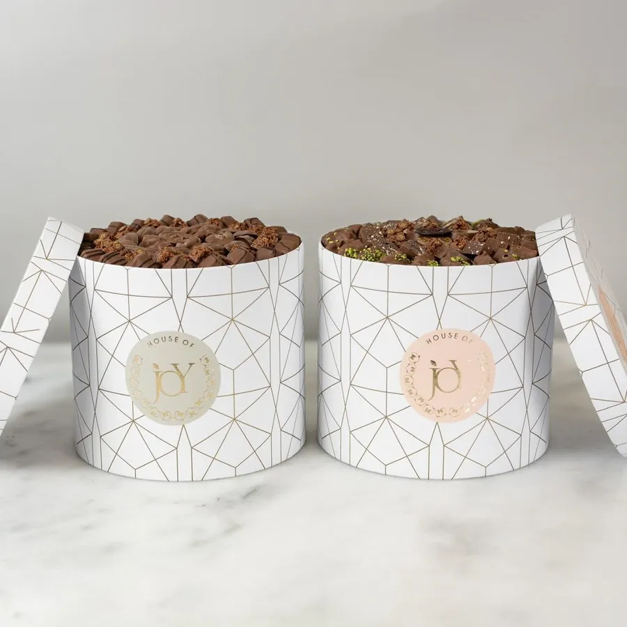 Round Mixed Chocolate Box