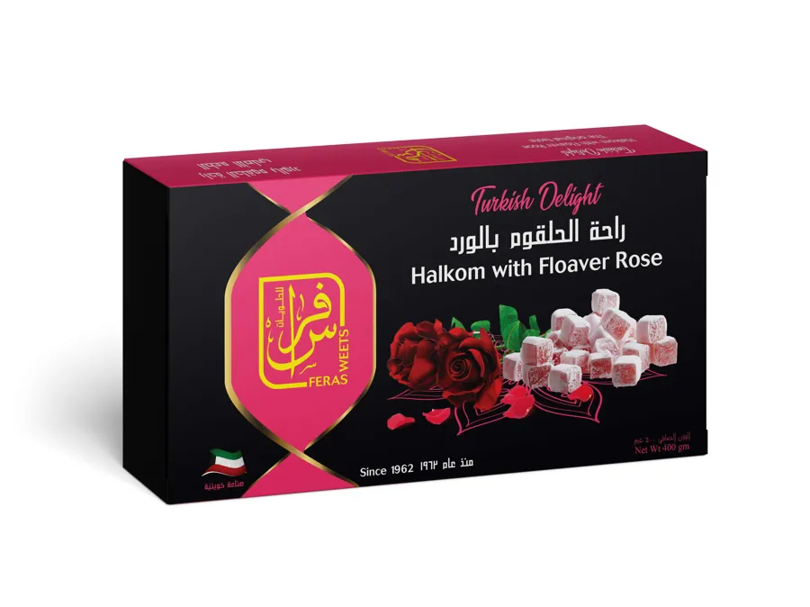 KISHAWI DELIGHT WITH FLAVOR ROSES 400 GM