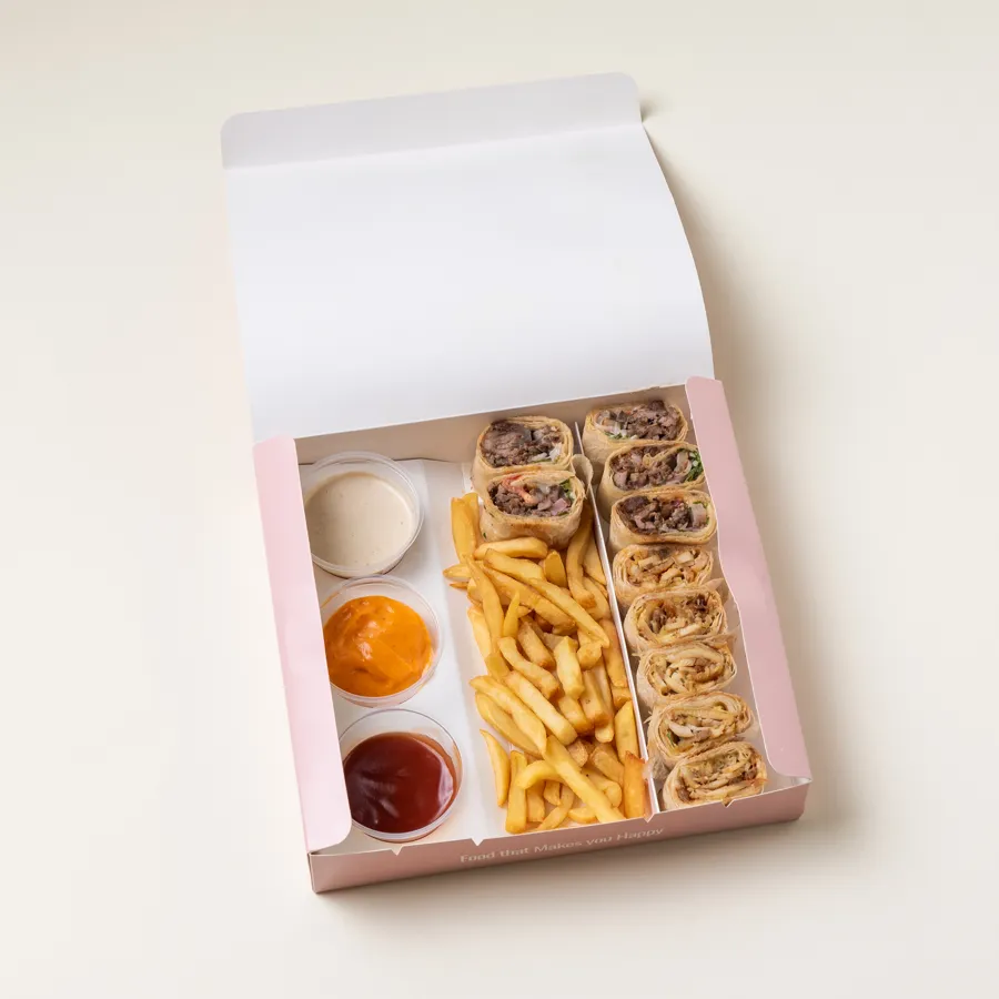 Sharing Arabic Saj Chicken & Beef - Small Box
