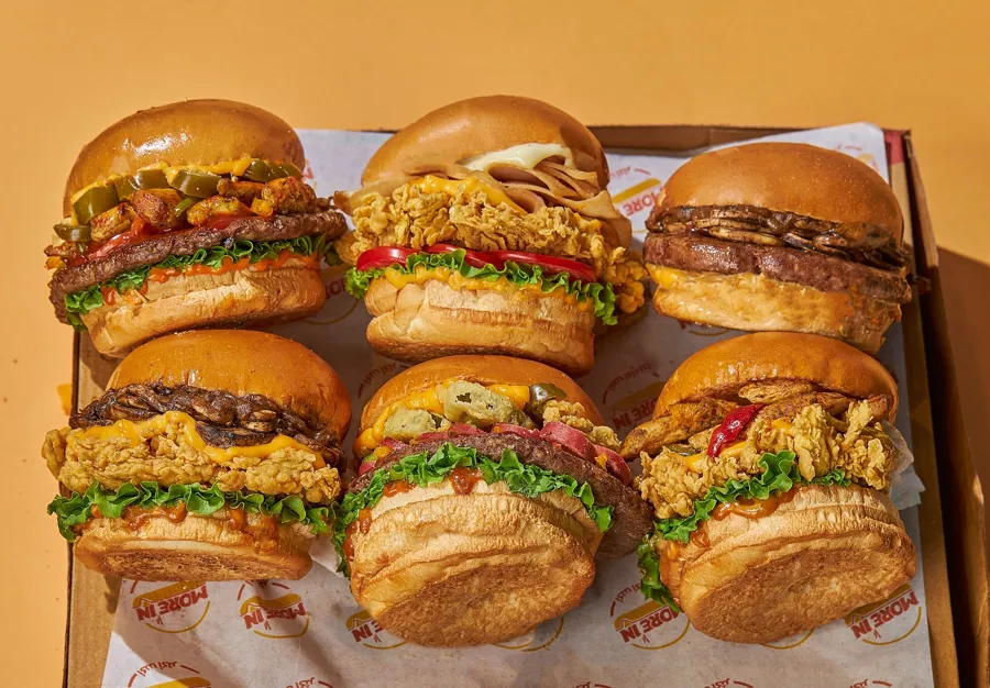Brioche box 6 chicken sandwiches