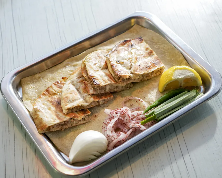 Arayes Meat With Cheese