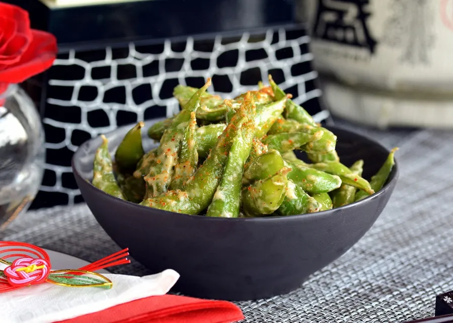 Edamame in Spicy Sauce