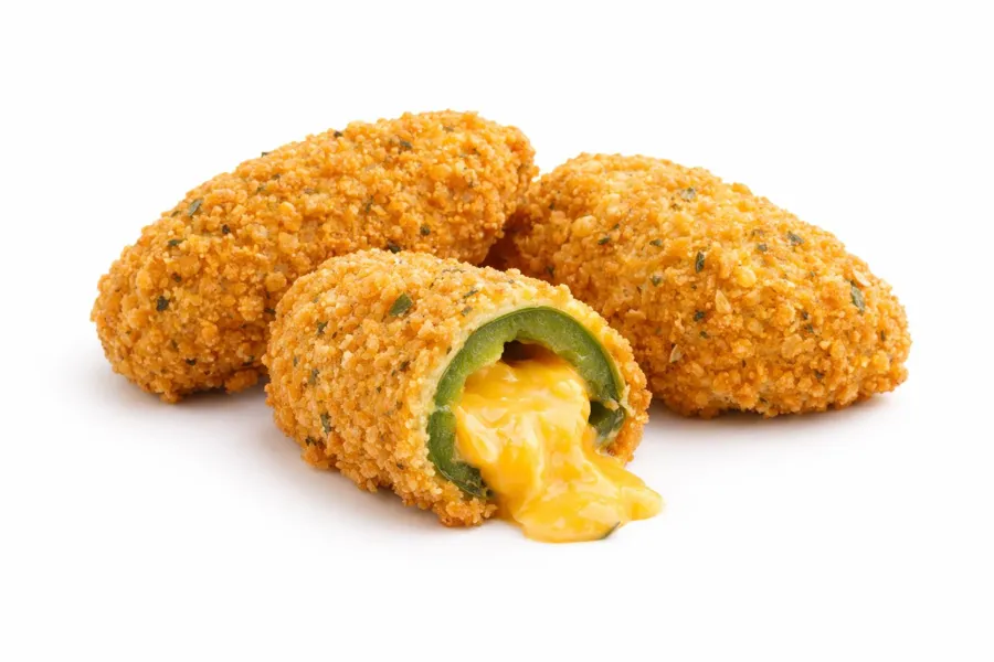 Extra fried cheedar jalapeno