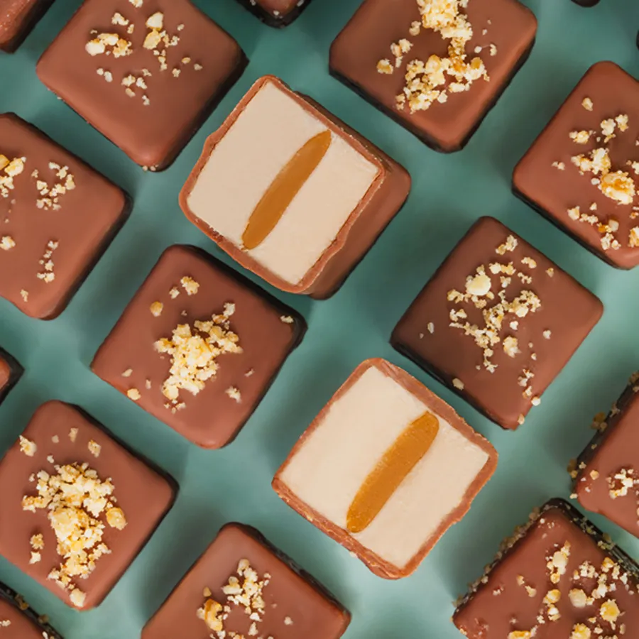 Peanut Crunch Ice Cream Bites (40Pcs)