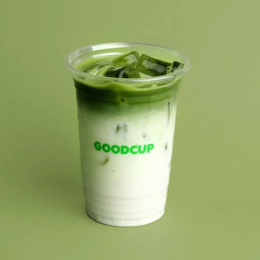 Iced Matcha Latte.