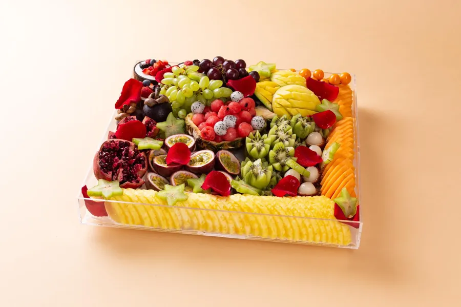 Acrylic premium fruit tray