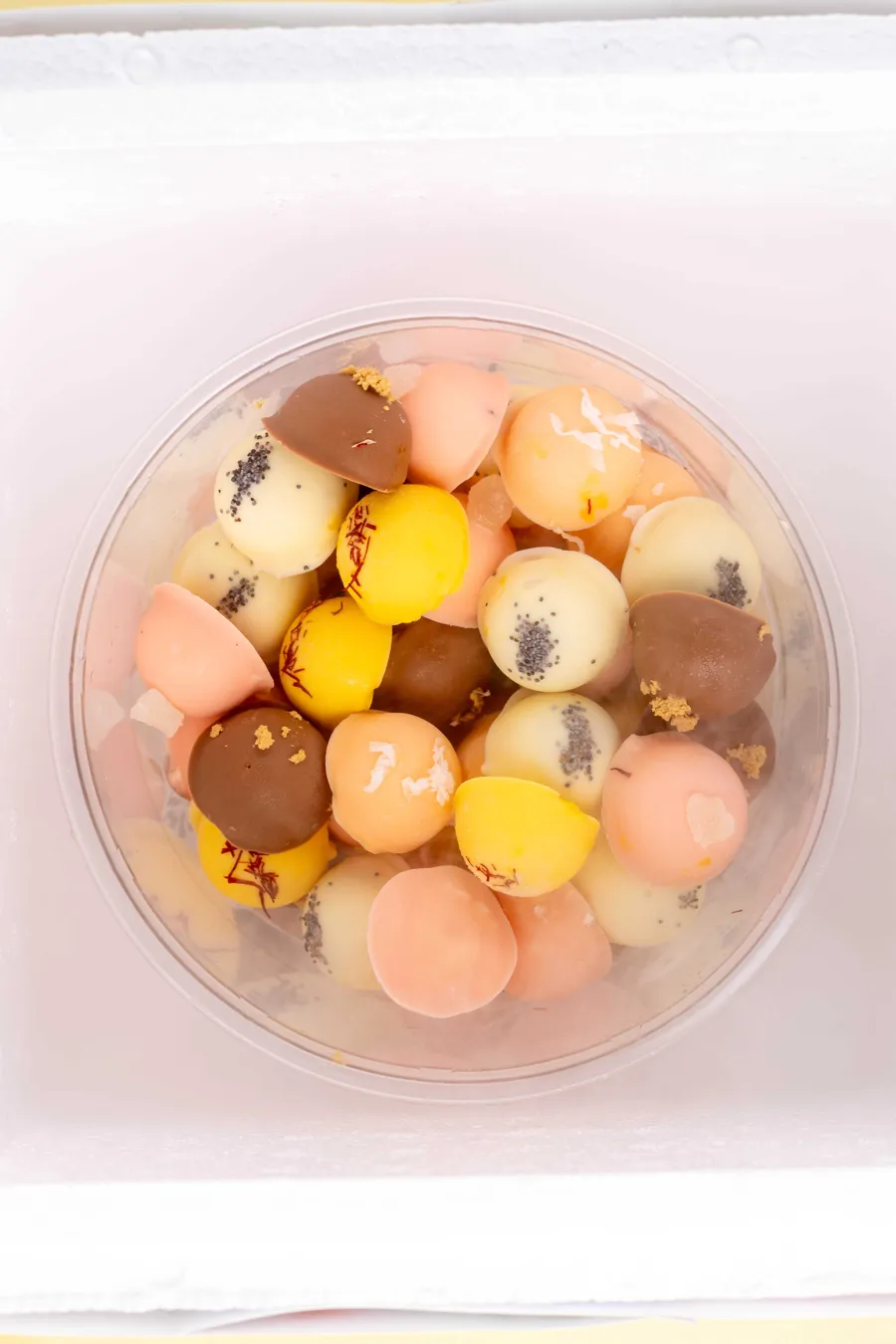 Ice cream bites mix