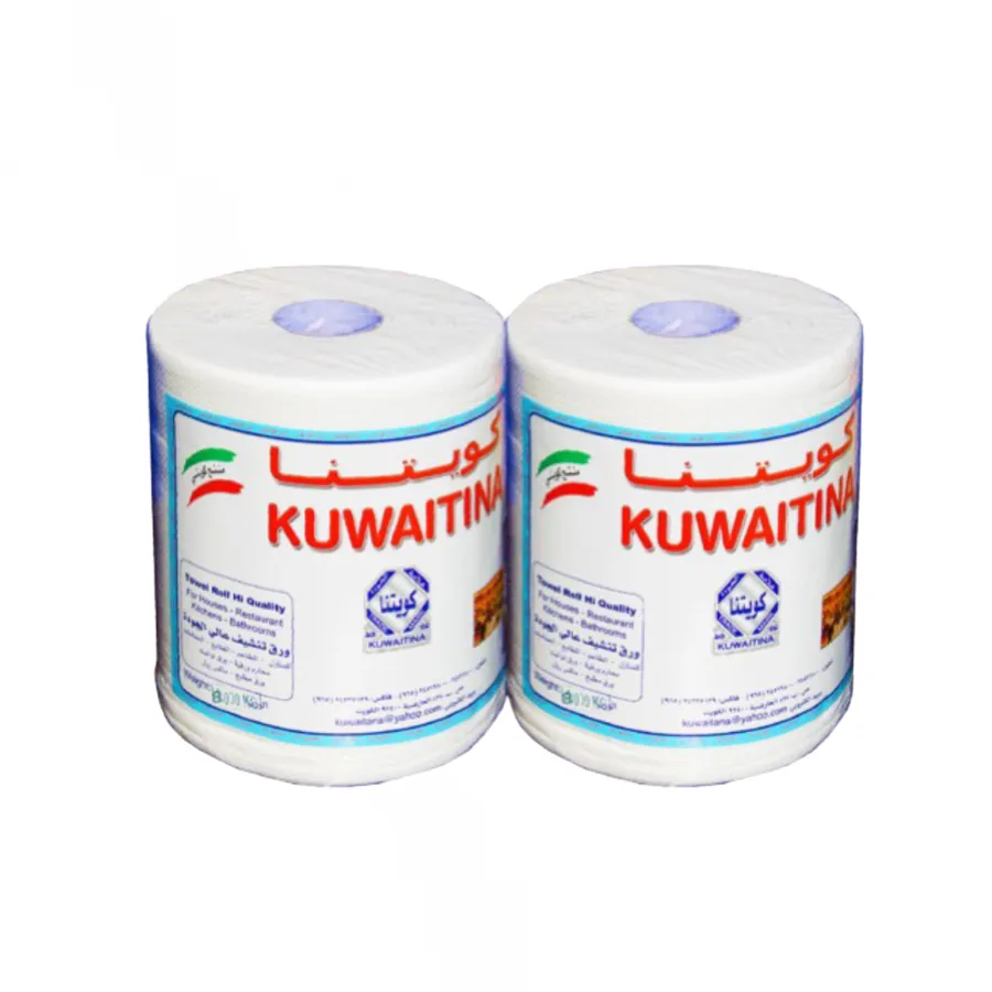 OFFER 2 PCS ( KUWAITINA TISSUE ROLL 800 GM )