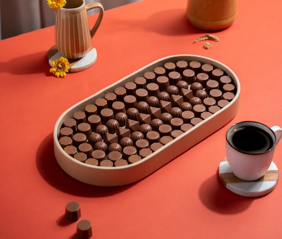 Leather Oval Tray (AC001)