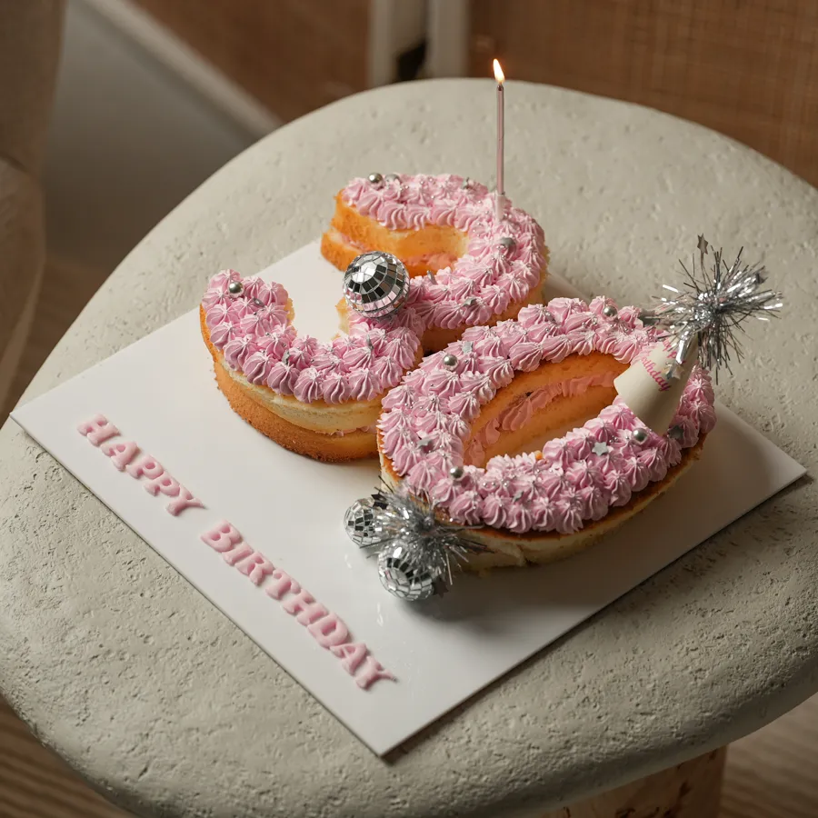 Cake number vanilla cake happy birthday