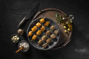 اللحوم المتبلة