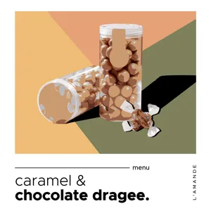 Chocolate Dragee, Nougat & Caramel
