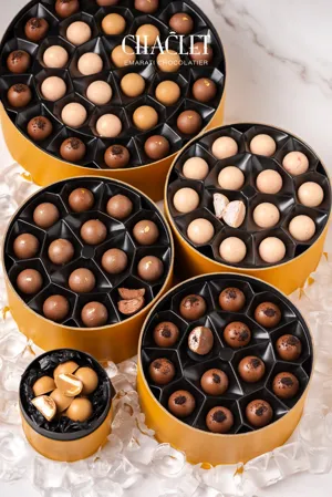 Chaclet Ice Cream Bites