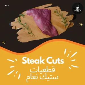 Premium Ostrich Steaks