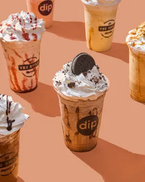 Frapppes with coffee